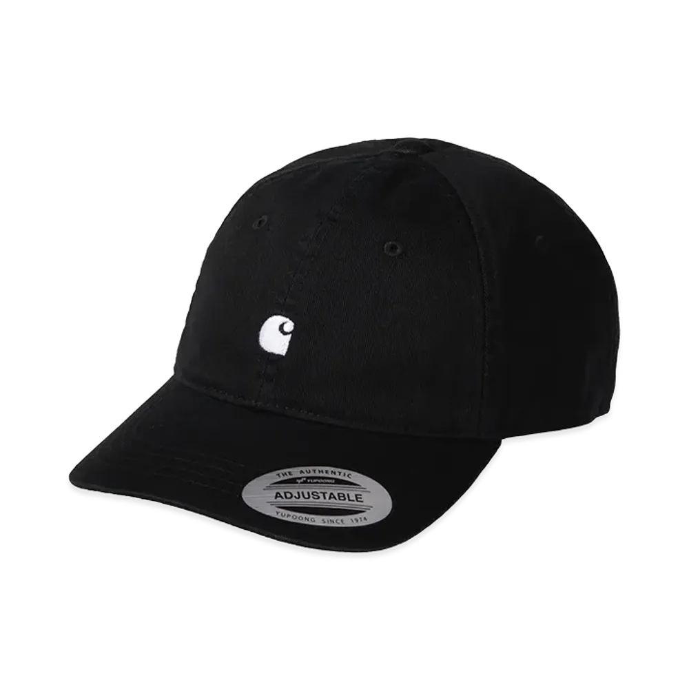 Carhartt WIP Madison Logo Cap "Black/White"