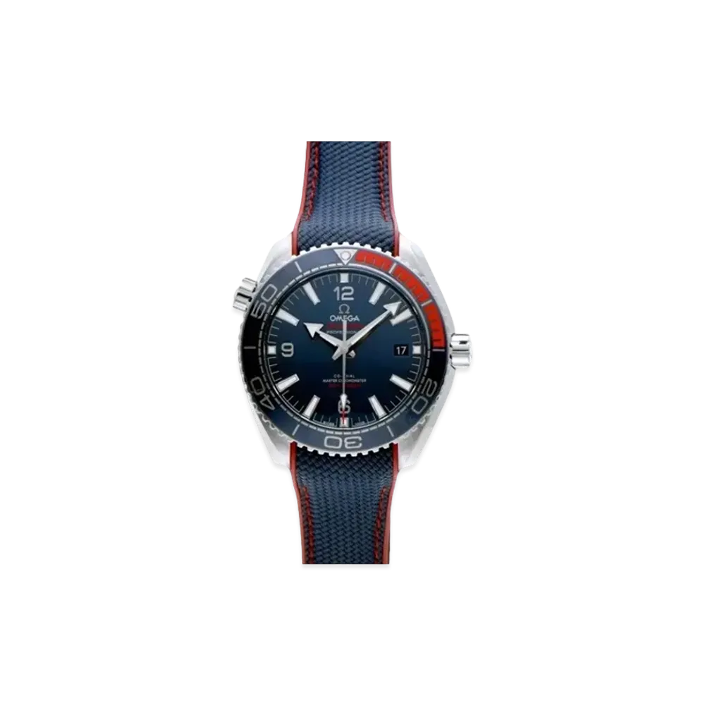 OMEGA Seamaster Planet Ocean 600M Pyeongchang 2018 Limited "Navy" 522.32.44.21.03.001