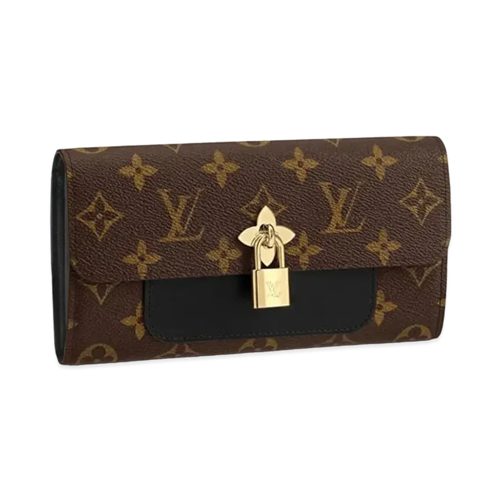 Louis Vuitton Flower Wallet Monogram "Noir"