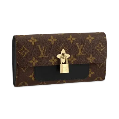 Louis Vuitton Flower Wallet Monogram "Noir"