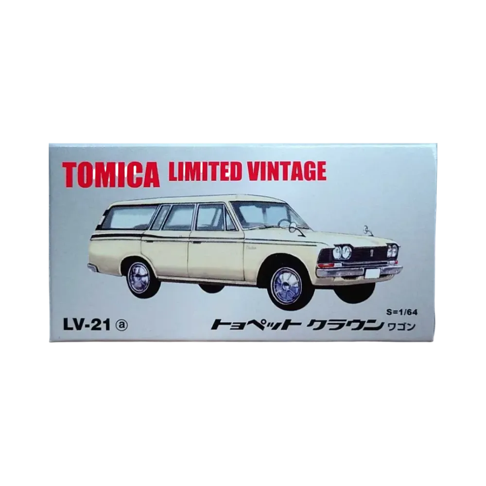 TOMYTEC "TOMICA LIMITED VINTAGE" 1/64 LV-21a Toyopet Crown Wagon