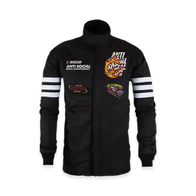 ANTI SOCIAL SOCIAL CLUB x NASCAR Simpson Daytona Jacket "Black"