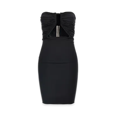 Rick Owens Women's Prong' Mini Dress "Black"
