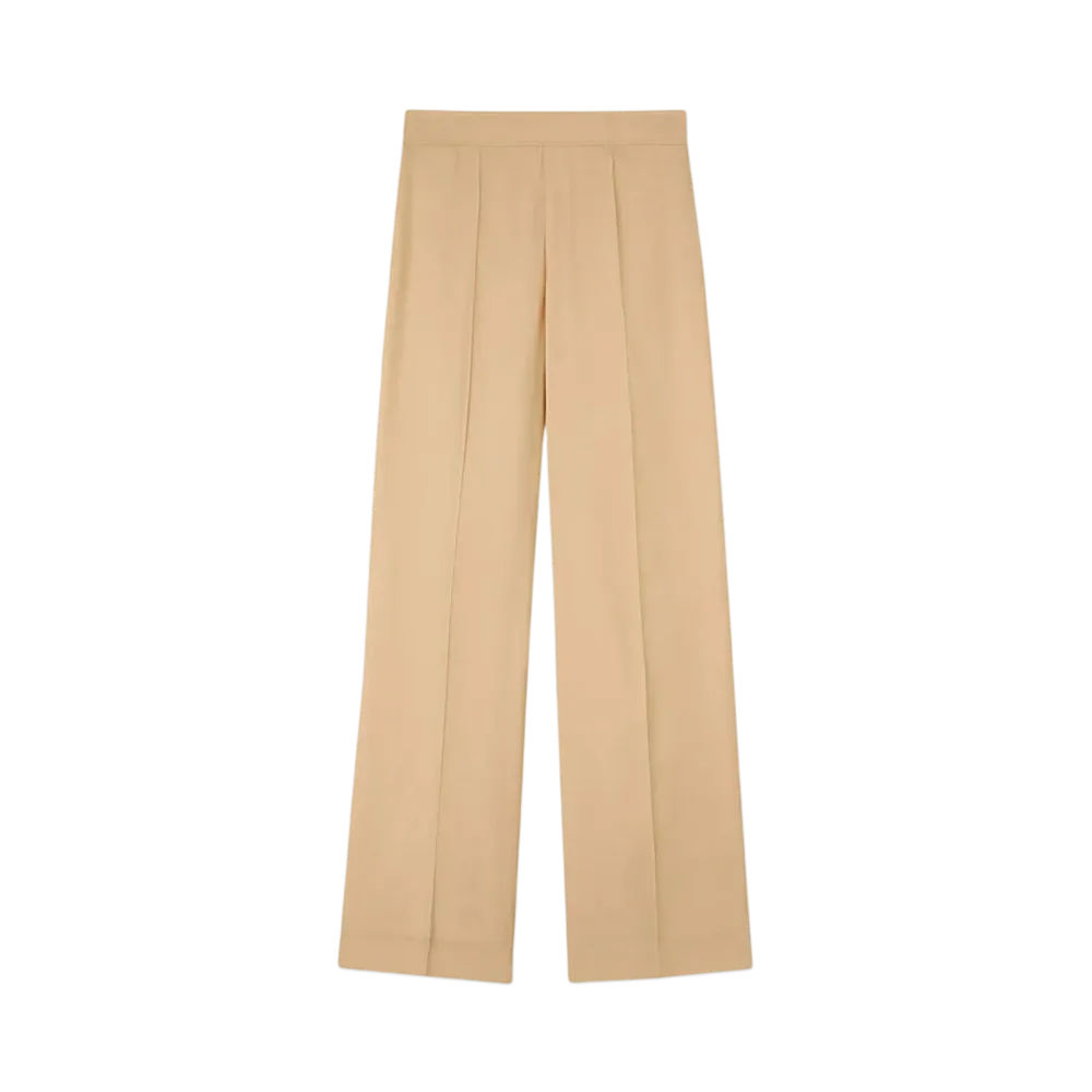 Jil Sander Women's Fluid Viscose Trousers "Sand"