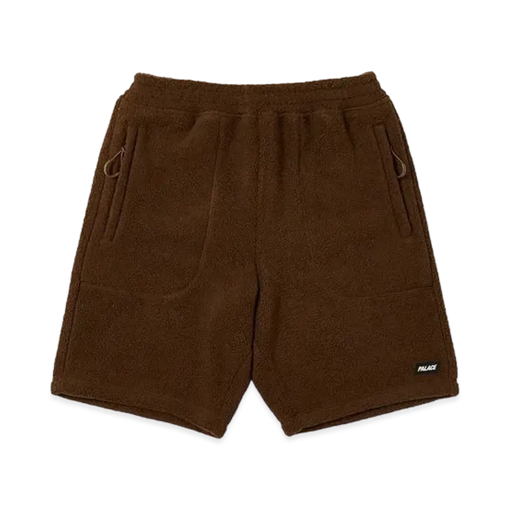 PALACE Peak Fleece Short "Mocha"