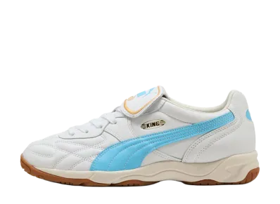 Puma King Indoor "PUMA White/Vibrant Blue"