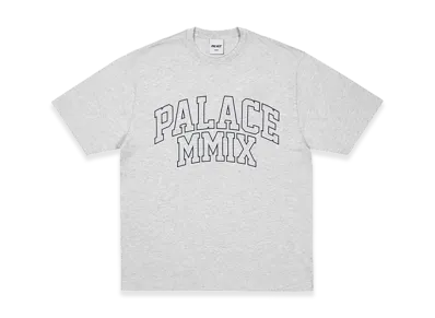 PALACE Mmix Heavy Slub T-Shirt "Grey Marl"
