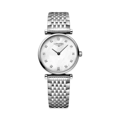 Longines La Grande Classique de Longines 24.00mm "White Mother-of-Pearl/Stainless Steel" L4.209.4.87.6