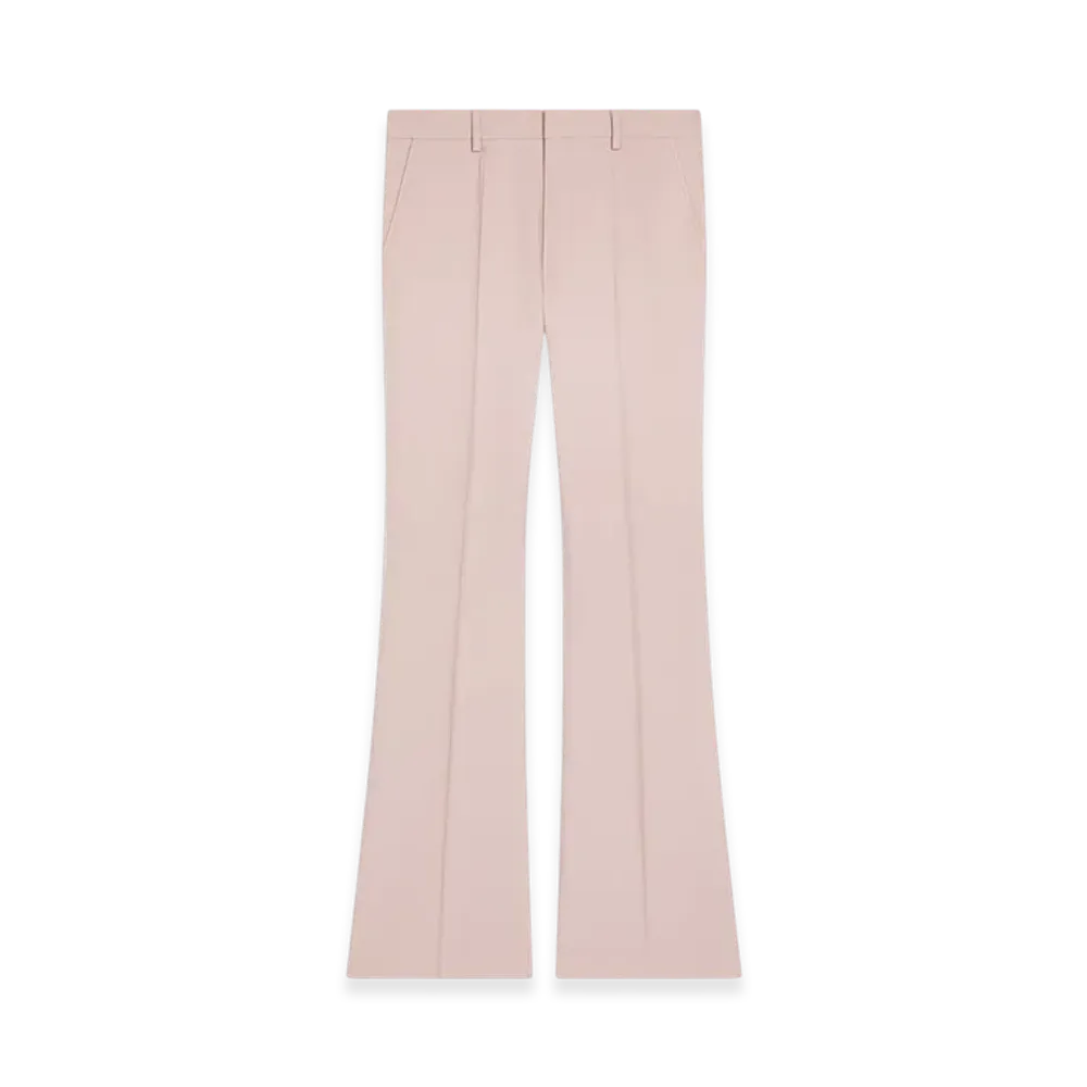 DRIES VAN NOTEN Flared Pants "Light lilac"