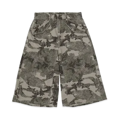 X-Girl Women's Flap Pocket Shorts "Camo"