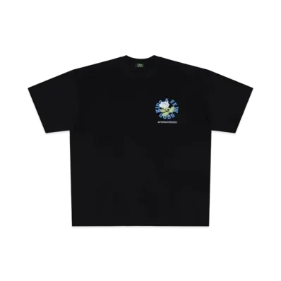 A FEW GOOD KIDS Flower Tee "Black"
