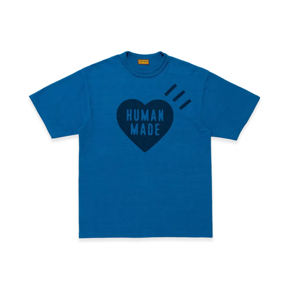 ヒューマンメイド カラー Tシャツ "ブルー"
