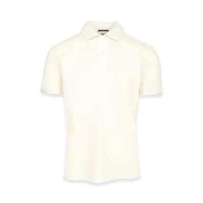 C.P. Company Stretch Polo Shirt "White"