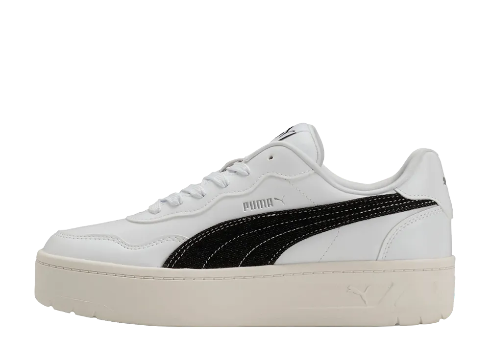 PUMA Women's Court Rally Sky Denim 2 "PUMA White/PUMA Black"