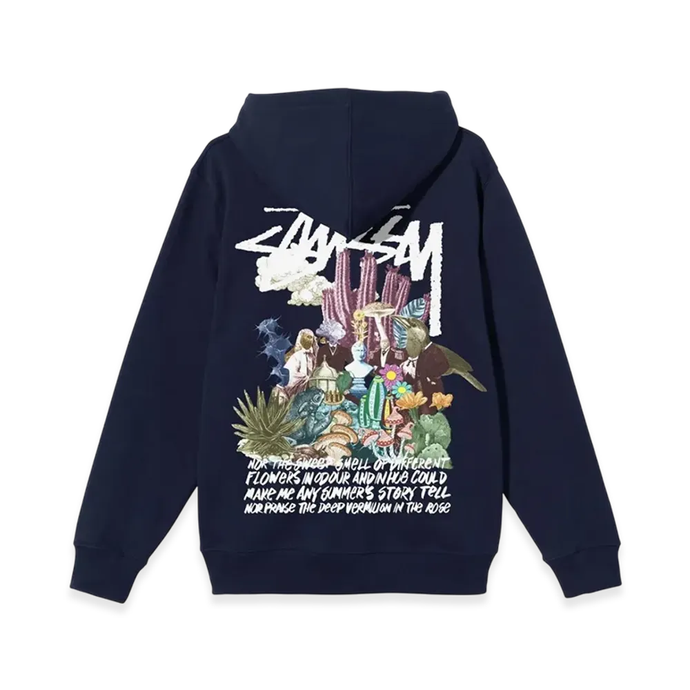 Stussy Psychedelic Hood "Navy"