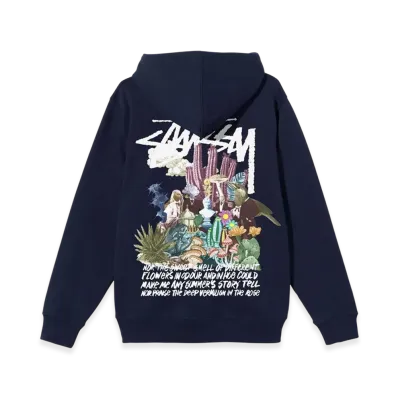 Stussy Psychedelic Hood "Navy"