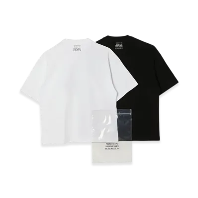 N.HOOLYWOOD TEST PRODUCT EXCHANGE SERVICE 2Pack T-Shirt "Black/White"