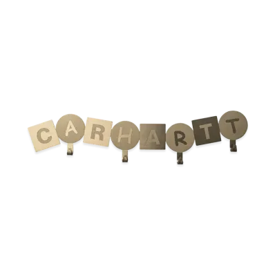 Carhartt WIP ABC Wall Coat Hanger "Gold"