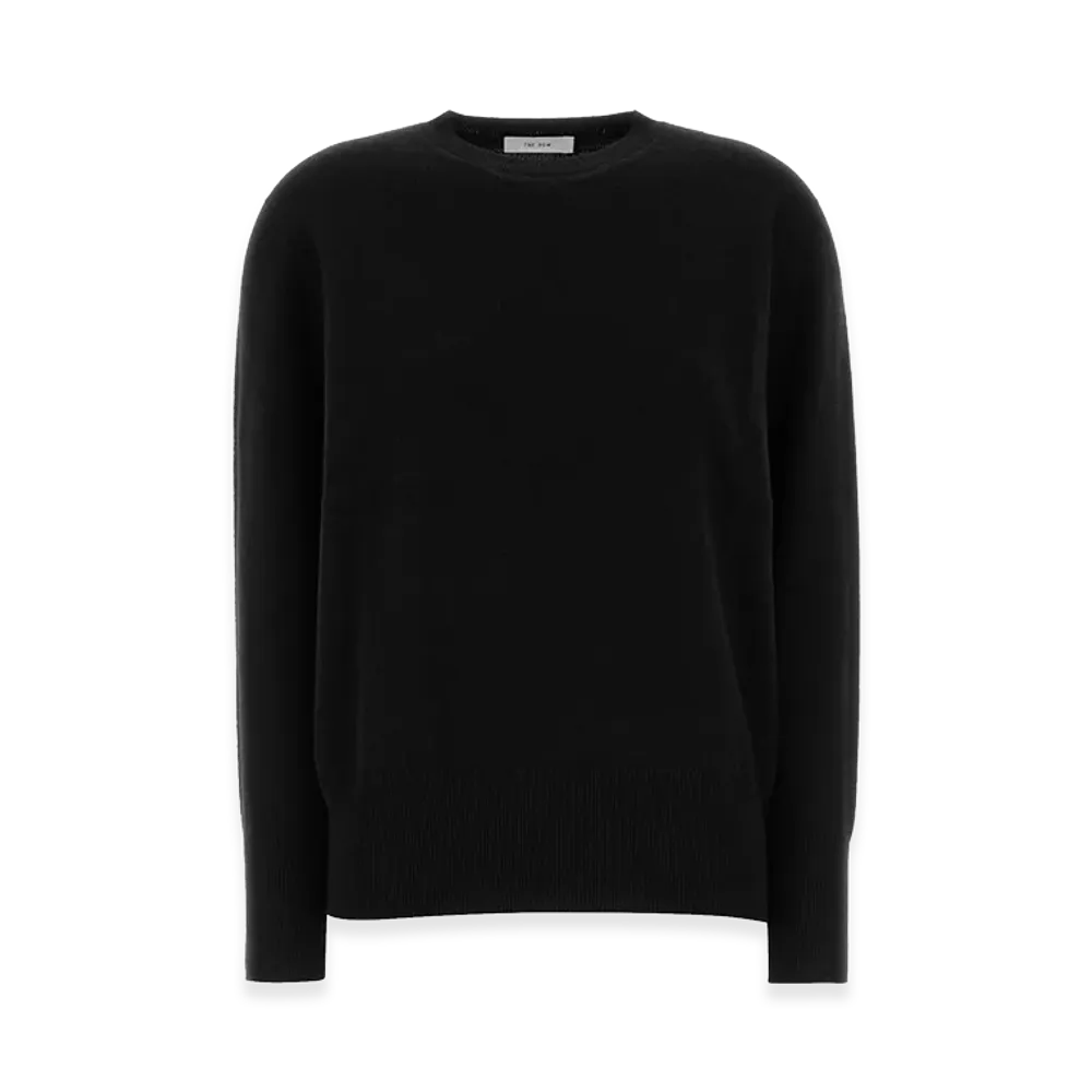 The Row Women's Cashmere Oversize Leilani Sweater "Black"