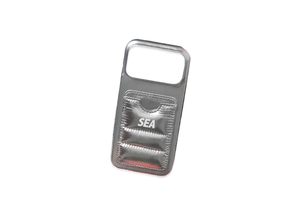 WIND AND SEA Sea Puffer iPhone17ProMax Case "Silver"