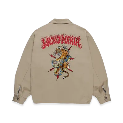 WACKO MARIA x Tim Lehi / Vietnam Jacket "Beige"
