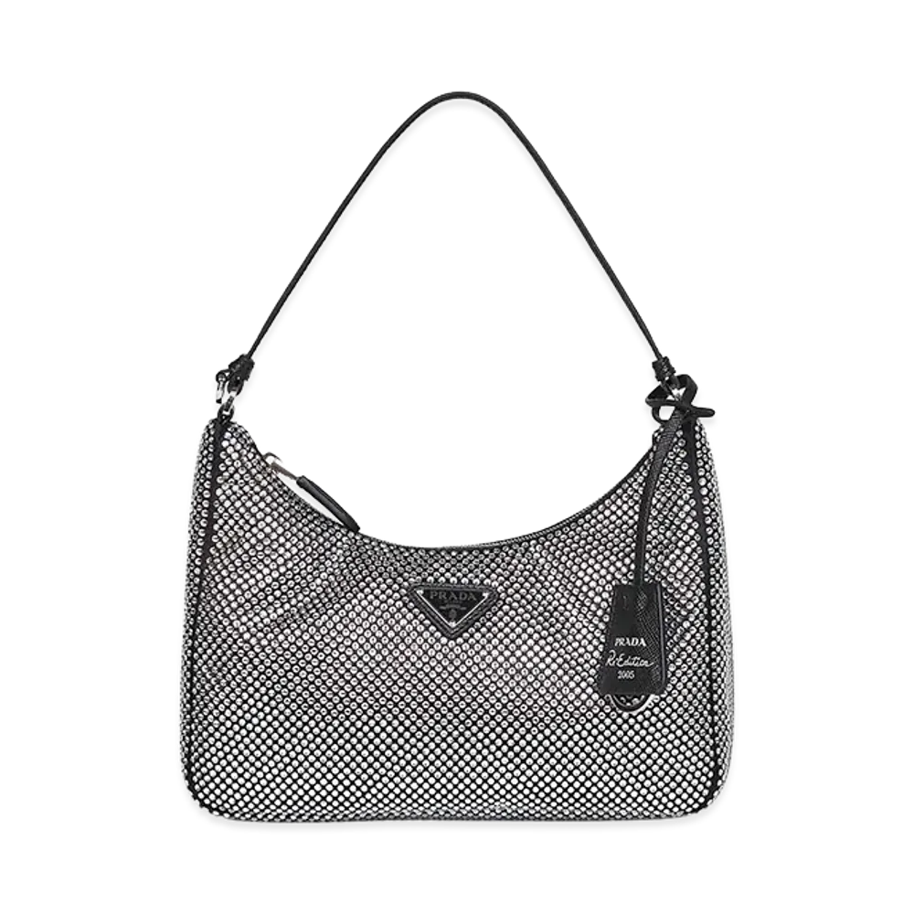 PRADA Women's 'Re-Edition 2005' Shoulder Bag "Black"