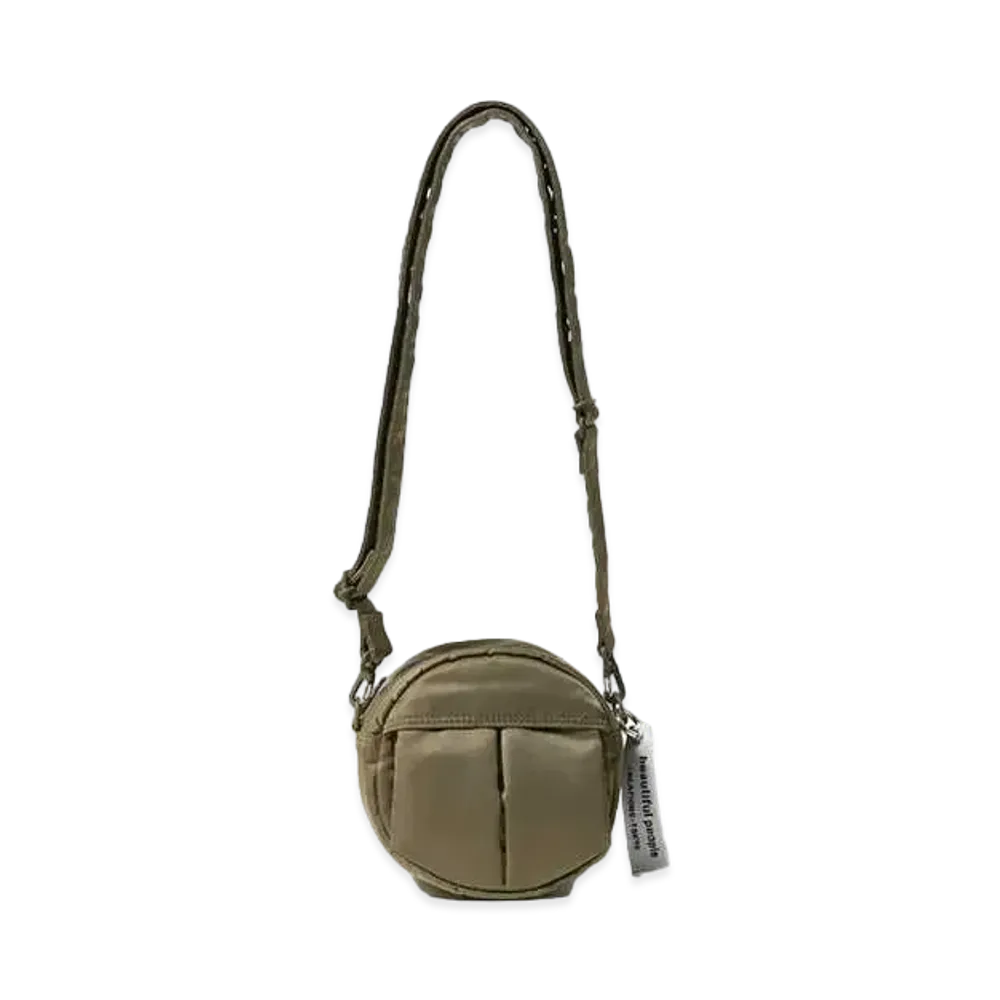 beautiful people x POTR Shoulder Bag In Nylon Twill "Olive"