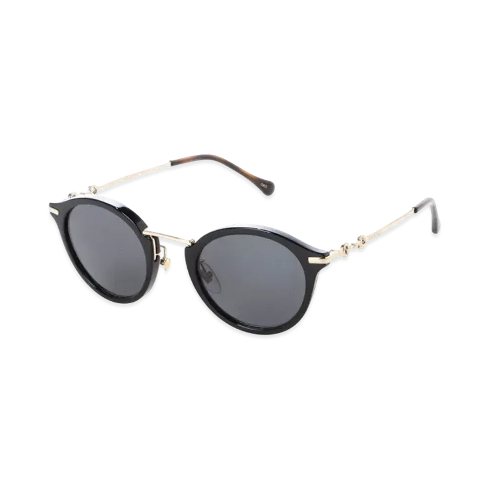 GUCCI Round Sunglasses "Black”