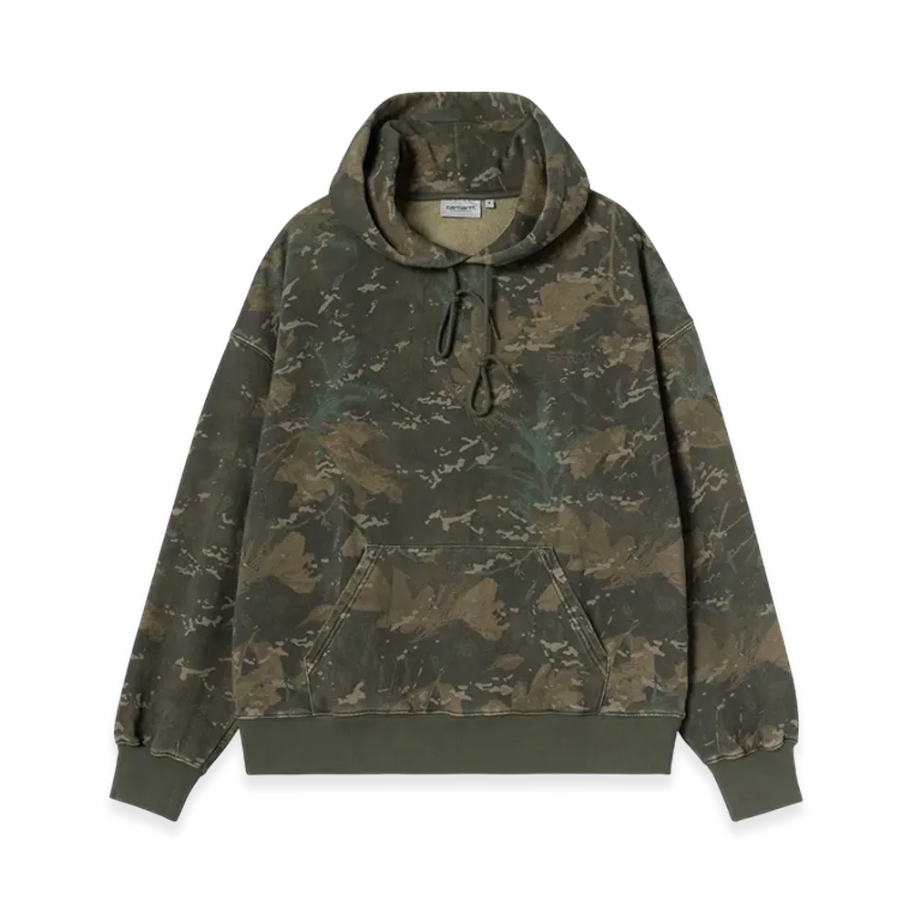 Carhartt WIP Hooded Benton Sweat "Camo Combi Green"