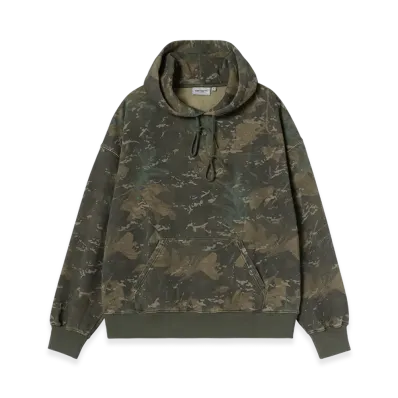 Carhartt WIP Hooded Benton Sweat "Camo Combi Green"
