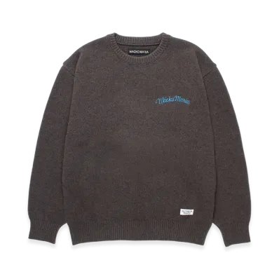 WACKO MARIA Classic Knit Sweater "Gray"