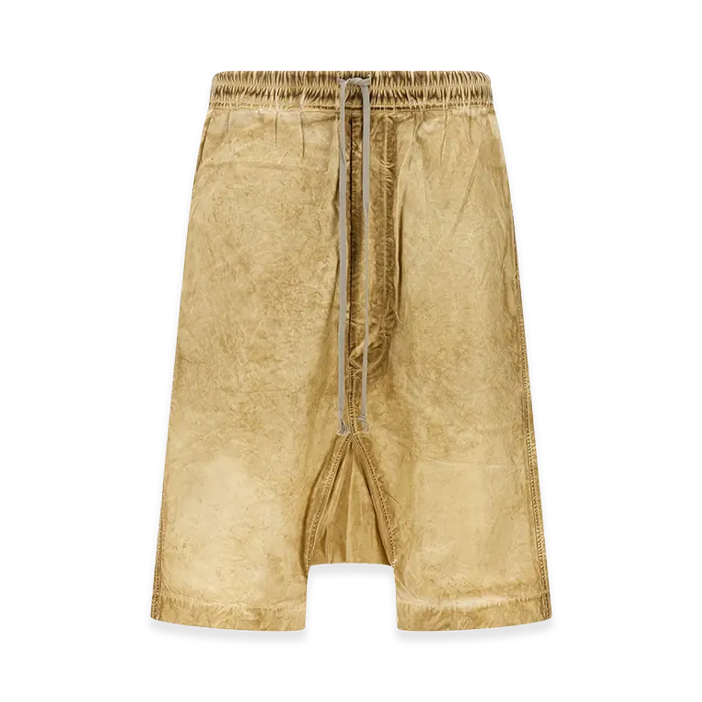Rick Owens DRKSHDW Drawstring Pods' Bermuda Shorts "Beige"