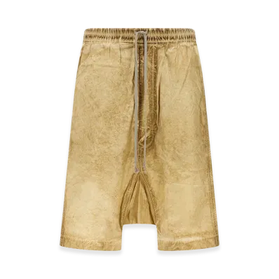 Rick Owens DRKSHDW Drawstring Pods' Bermuda Shorts "Beige"