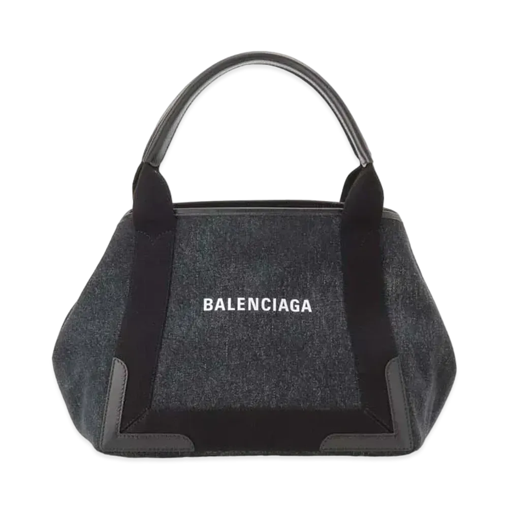 BALENCIAGA Cabas S "Denim Black"