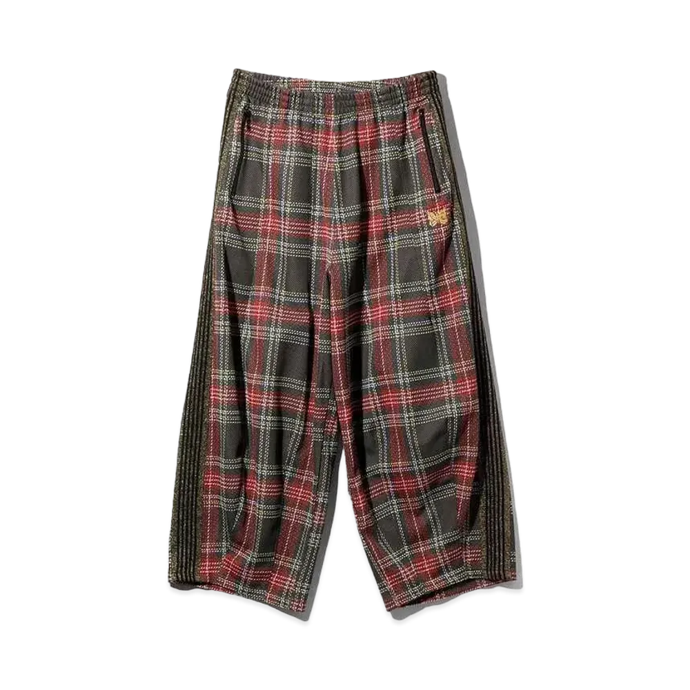 Needles H.D. Track Pant- Poly Jq. "Red"