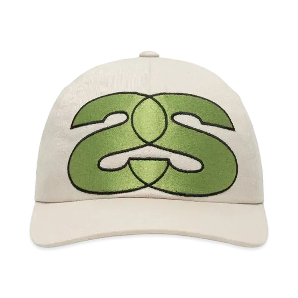 Stussy Low Pro Big SS Snapback "Stone"