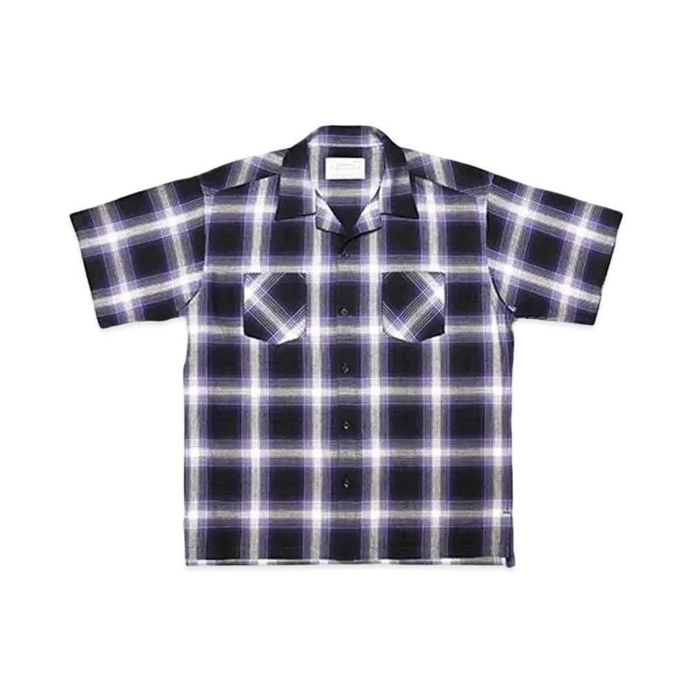 Rafu Box short-sleeve shirt "PURPLE"