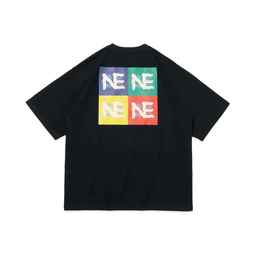 NEW ERA x Cookie! Short Sleeve Oversized Performance T-Shirt NE Logo "Black"