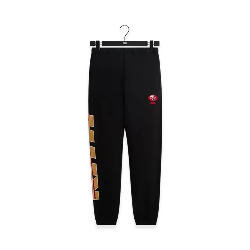 Kith x the NFL San Francisco 49ers Vintage Nelson Sweatpant "Black"