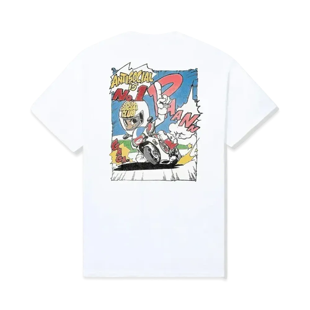 ANTI SOCIAL SOCIAL CLUB First Place Tee "White"