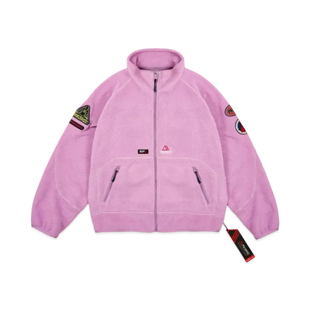 PALACE Polartec Full Zip Funnel "Lilac"