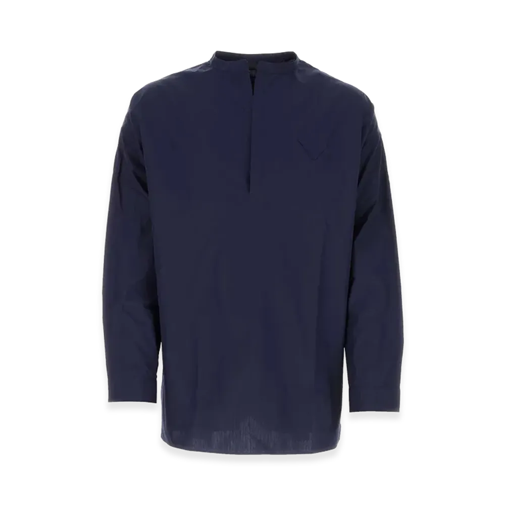 PRADA Poplin Oversize Shirt "Blue"