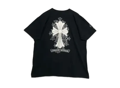 Chrome Hearts Cemetery Big Cross Scroll Label S/S T-Shirt "Black"