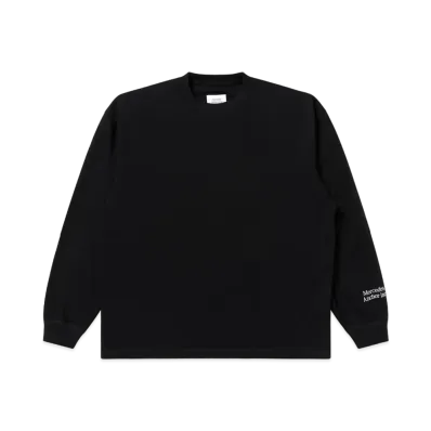 Mercedes Anchor Inc. Oversized Wool Crew "Black"