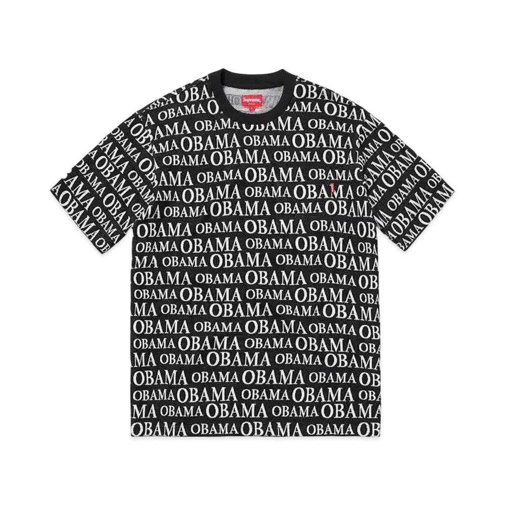 Supreme Obama Jacquard S/S Top "Black"