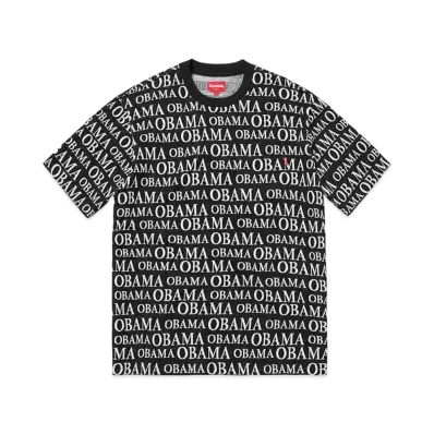 Supreme Obama Jacquard S/S Top "Black"