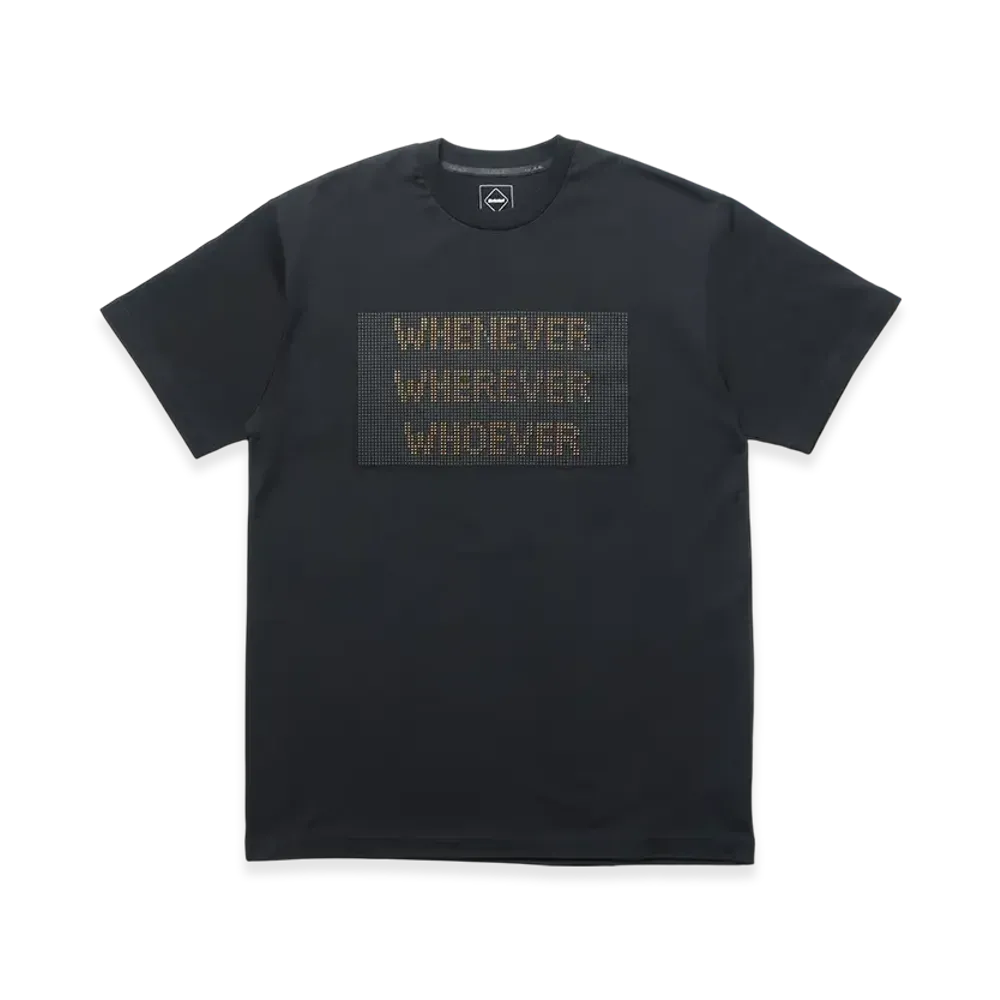 F.C.Real Bristol Signage Tee "Black"
