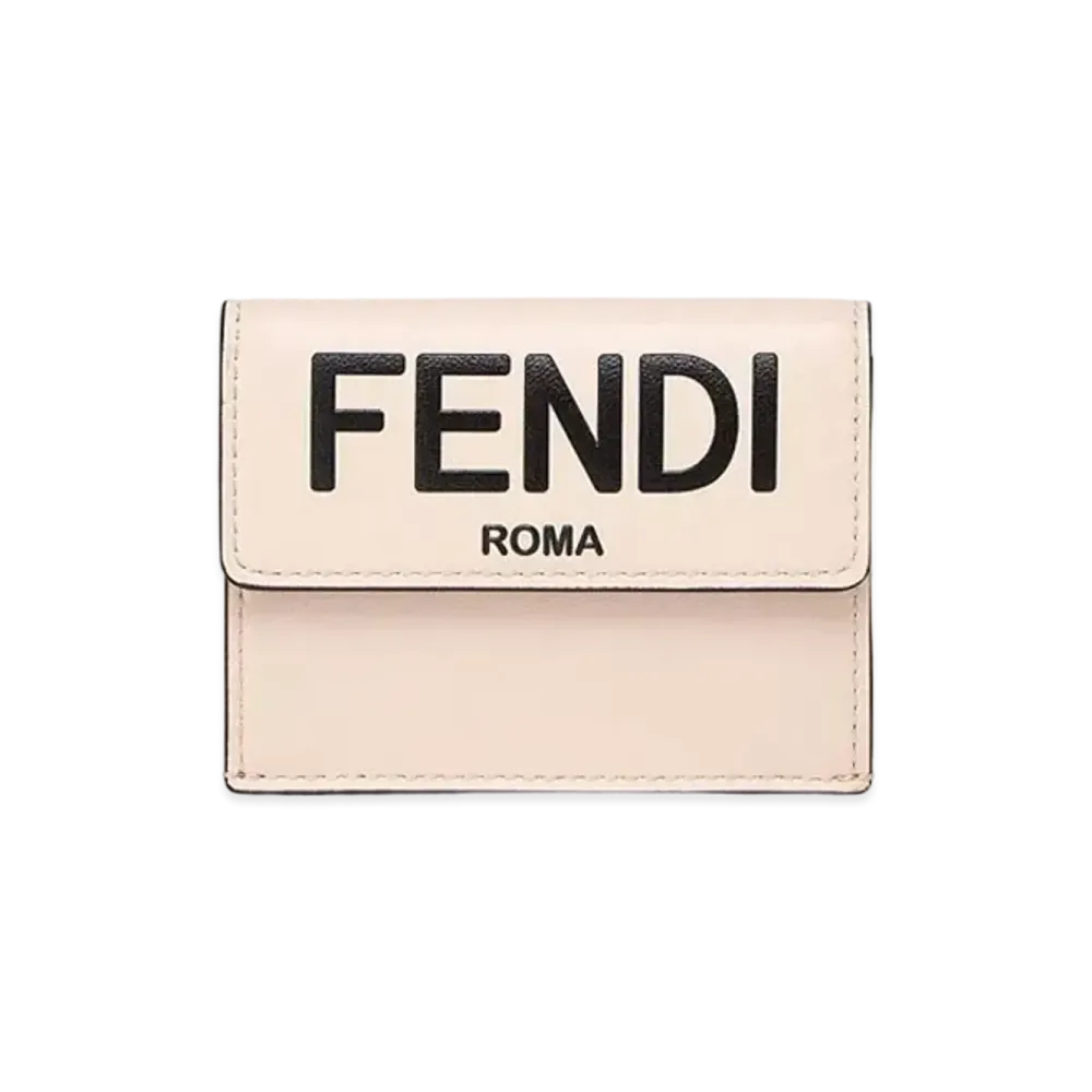 FENDI Micro Tri-fold Wallet "Pink"