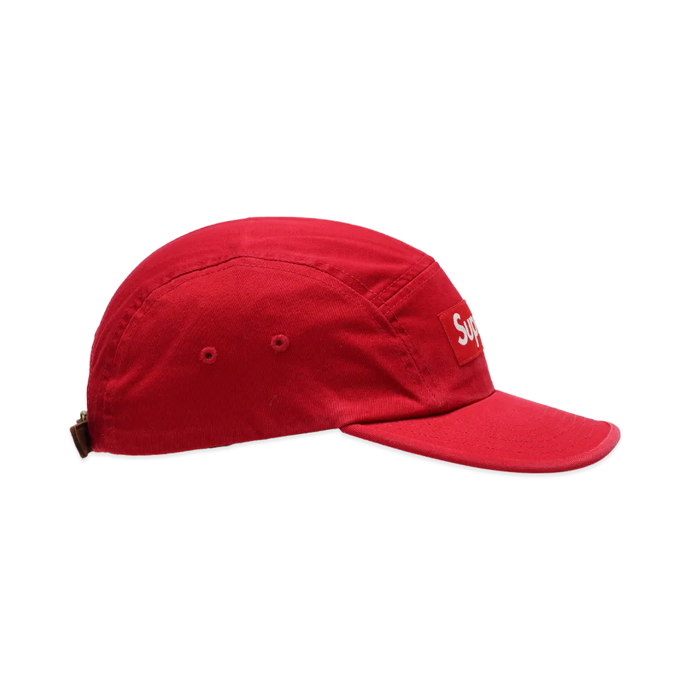 Supreme Washed Chino Twill Camp Cap 