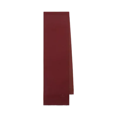 Paul Smith Solid Russell Reversible Muffler "DarkRed"